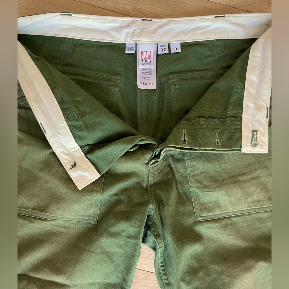 COPY - Men’s size 32R TOPO pants